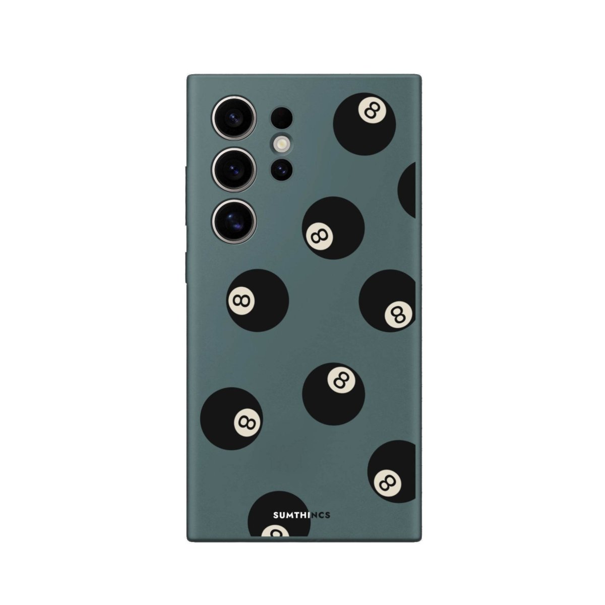 Samsung S25 Ultra 8Ball Premium Telefon Kılıfı Kaktüs Yeşili - SUMTHINCS