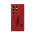 Samsung S25 Ultra Ace Queen Premium Telefon Kılıfı Kırmızı - SUMTHINCS