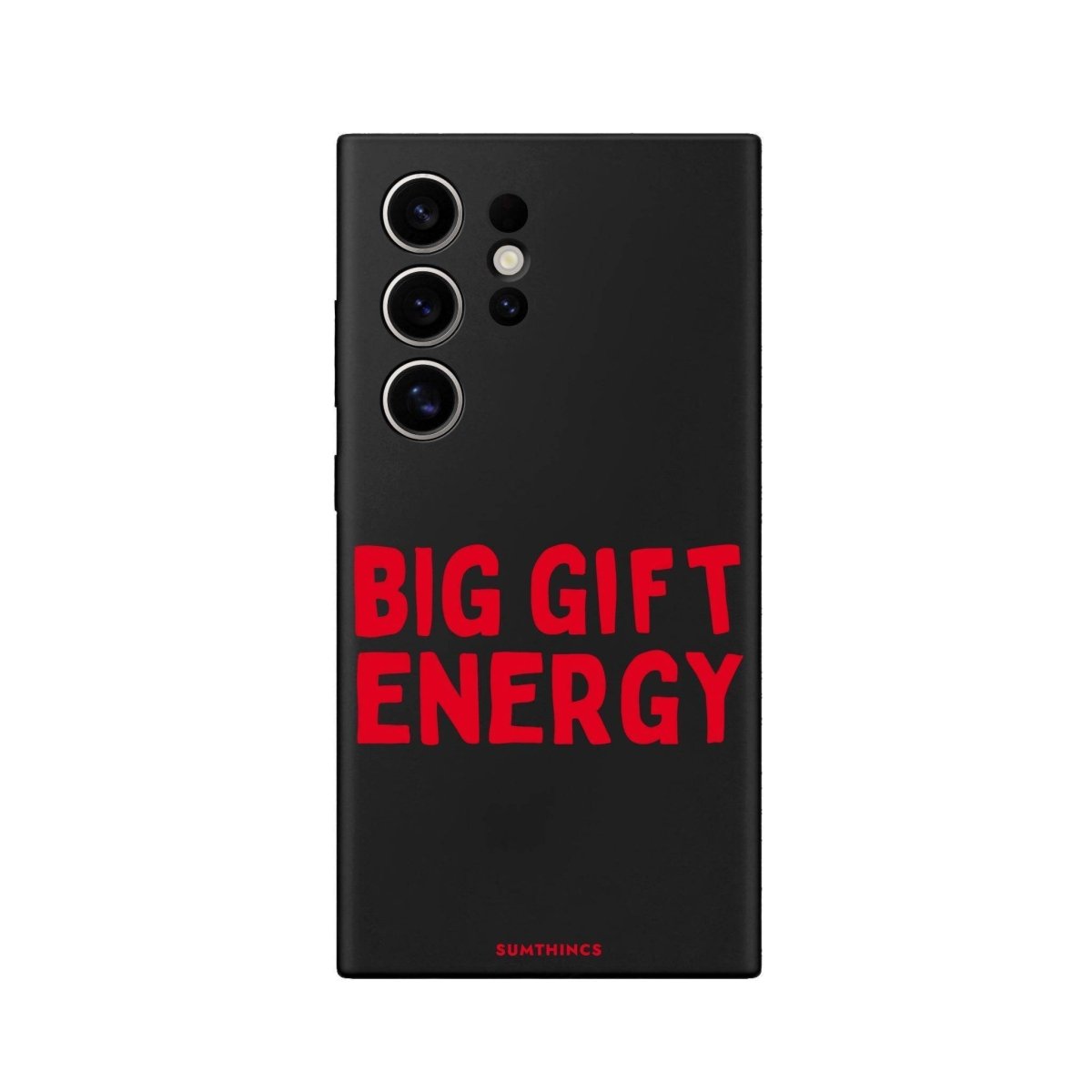 Samsung S25 Ultra Big Gift Energy Premium Telefon Kılıfı Siyah - SUMTHINCS