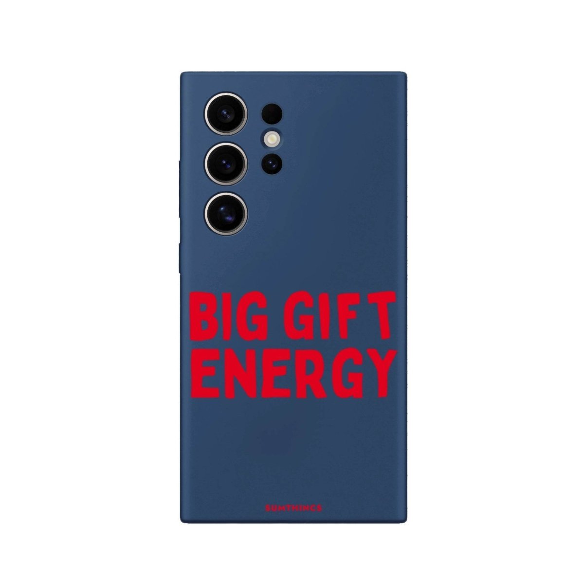 Samsung S25 Ultra Big Gift Energy Premium Telefon Kılıfı Pasifik Mavi - SUMTHINCS