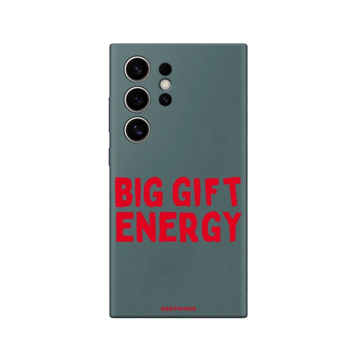 Samsung S25 Ultra Big Gift Energy Premium Telefon Kılıfı Kaktüs Yeşili - SUMTHINCS