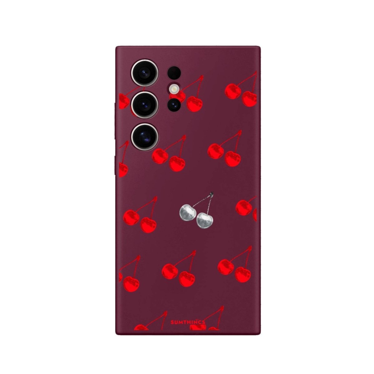 Samsung S25 Ultra Disco Cherry Premium Telefon Kılıfı - SUMTHINCS