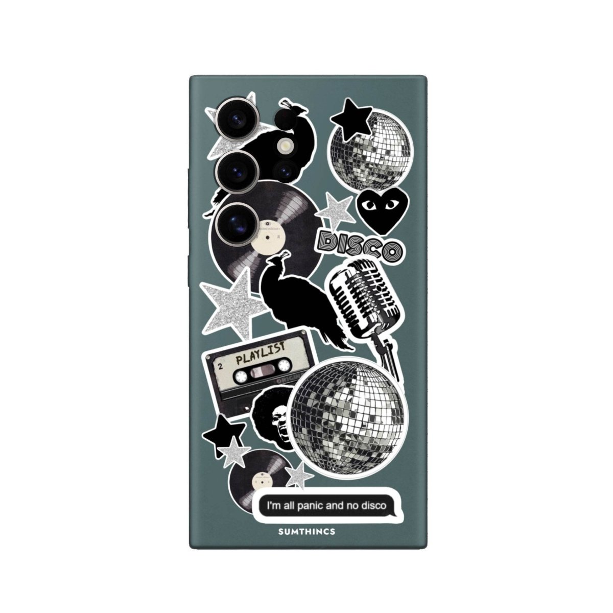 Samsung S25 Ultra Disco Stickers Premium Telefon Kılıfı - SUMTHINCS