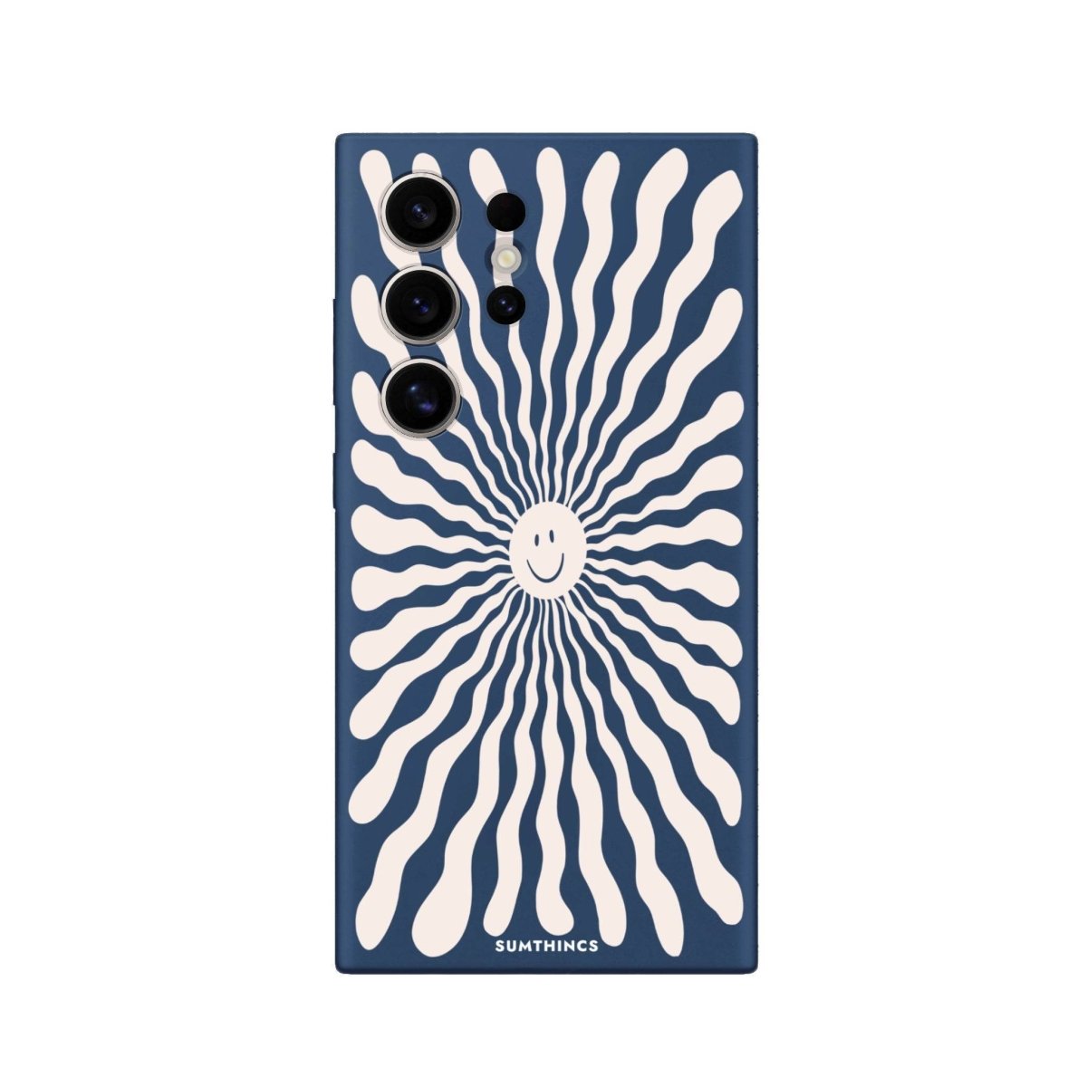 Samsung S25 Ultra Happy Little Sun Premium Telefon Kılıfı Pasifik Mavi - SUMTHINCS