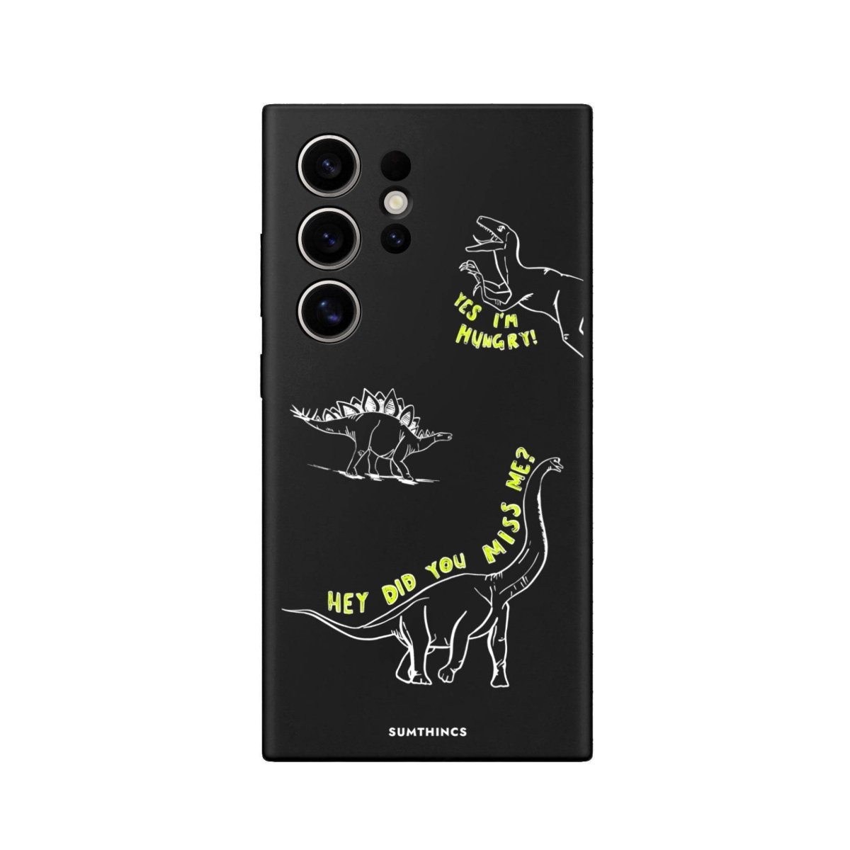 Samsung S25 Ultra Hey Did You Miss Me Premium Telefon Kılıfı Siyah - SUMTHINCS