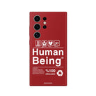 Samsung S25 Ultra Human Being Premium Telefon Kılıfı - SUMTHINCS