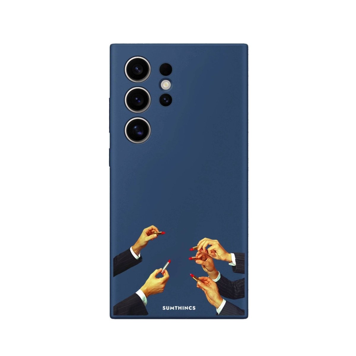 Samsung S25 Ultra Lipstick Premium Telefon Kılıfı Pasifik Mavi - SUMTHINCS