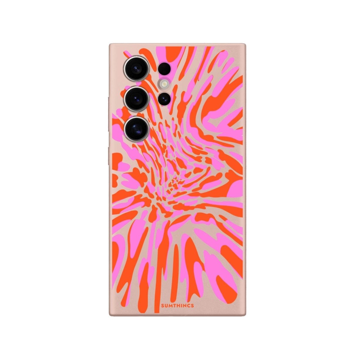 Samsung S25 Ultra Neon Dreams Premium Telefon Kılıfı Bej - SUMTHINCS