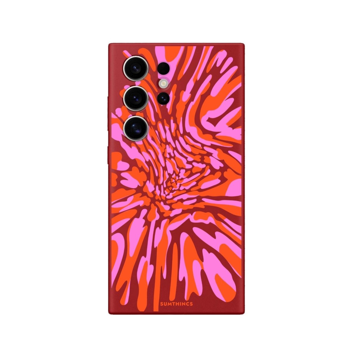 Samsung S25 Ultra Neon Dreams Premium Telefon Kılıfı Kırmızı - SUMTHINCS