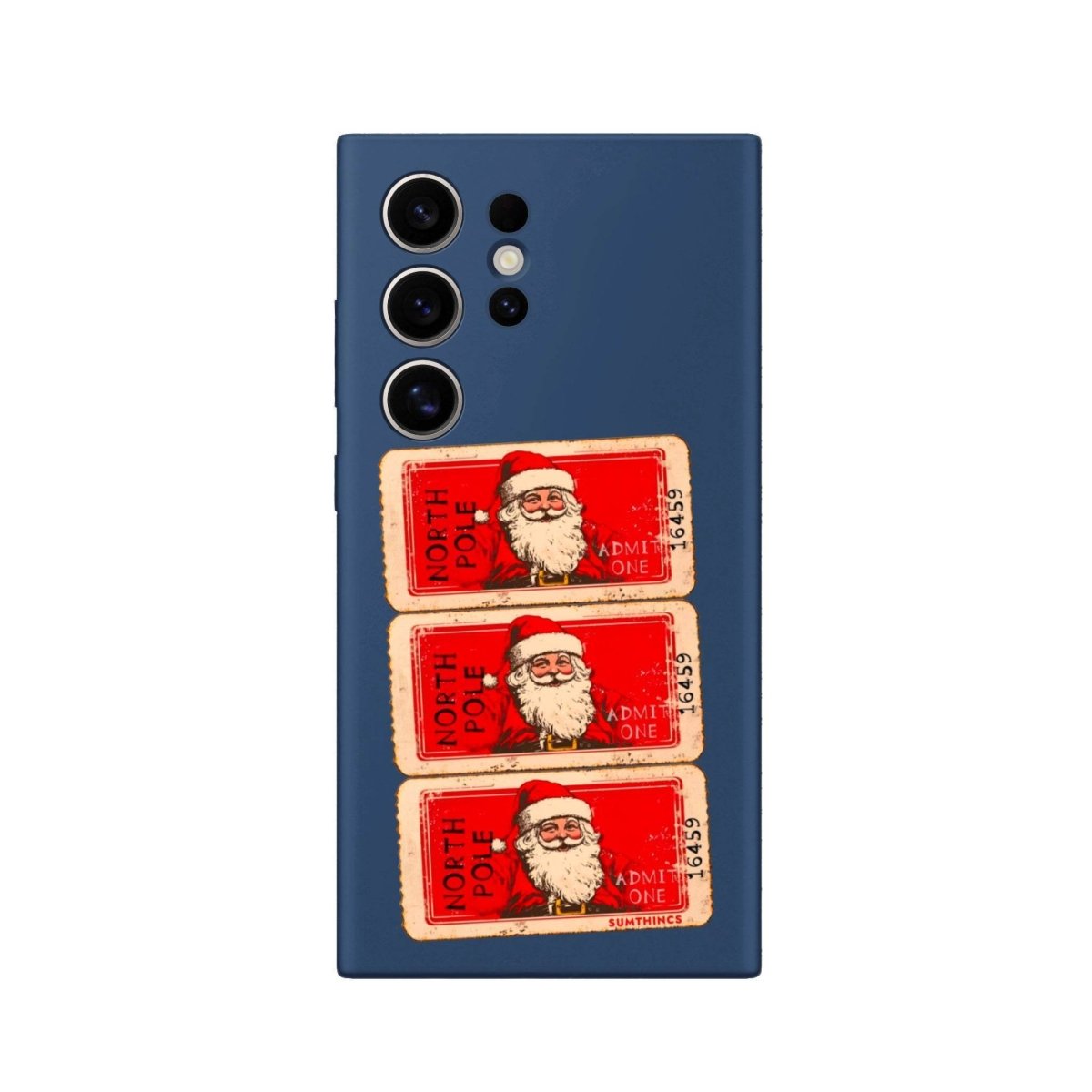 Samsung S25 Ultra Northpole Ticket Premium Telefon Kılıfı Pasifik Mavi - SUMTHINCS