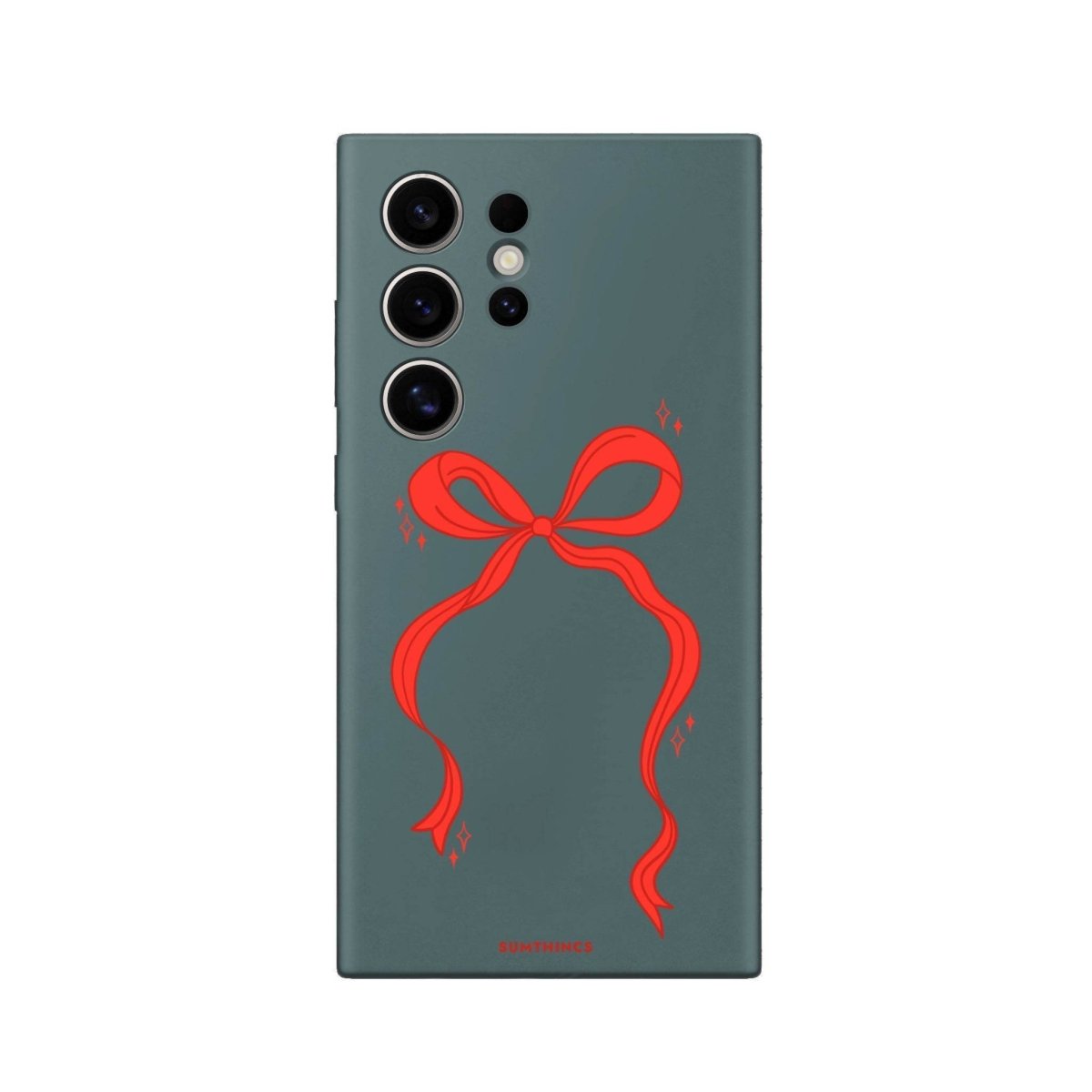 Samsung S25 Ultra Red Bow Premium Telefon Kılıfı - SUMTHINCS