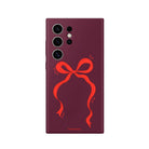 Samsung S25 Ultra Red Bow Premium Telefon Kılıfı - SUMTHINCS