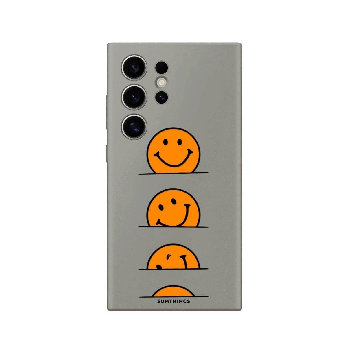 Samsung S25 Ultra See You Tomorrow Premium Telefon Kılıfı Gri - SUMTHINCS