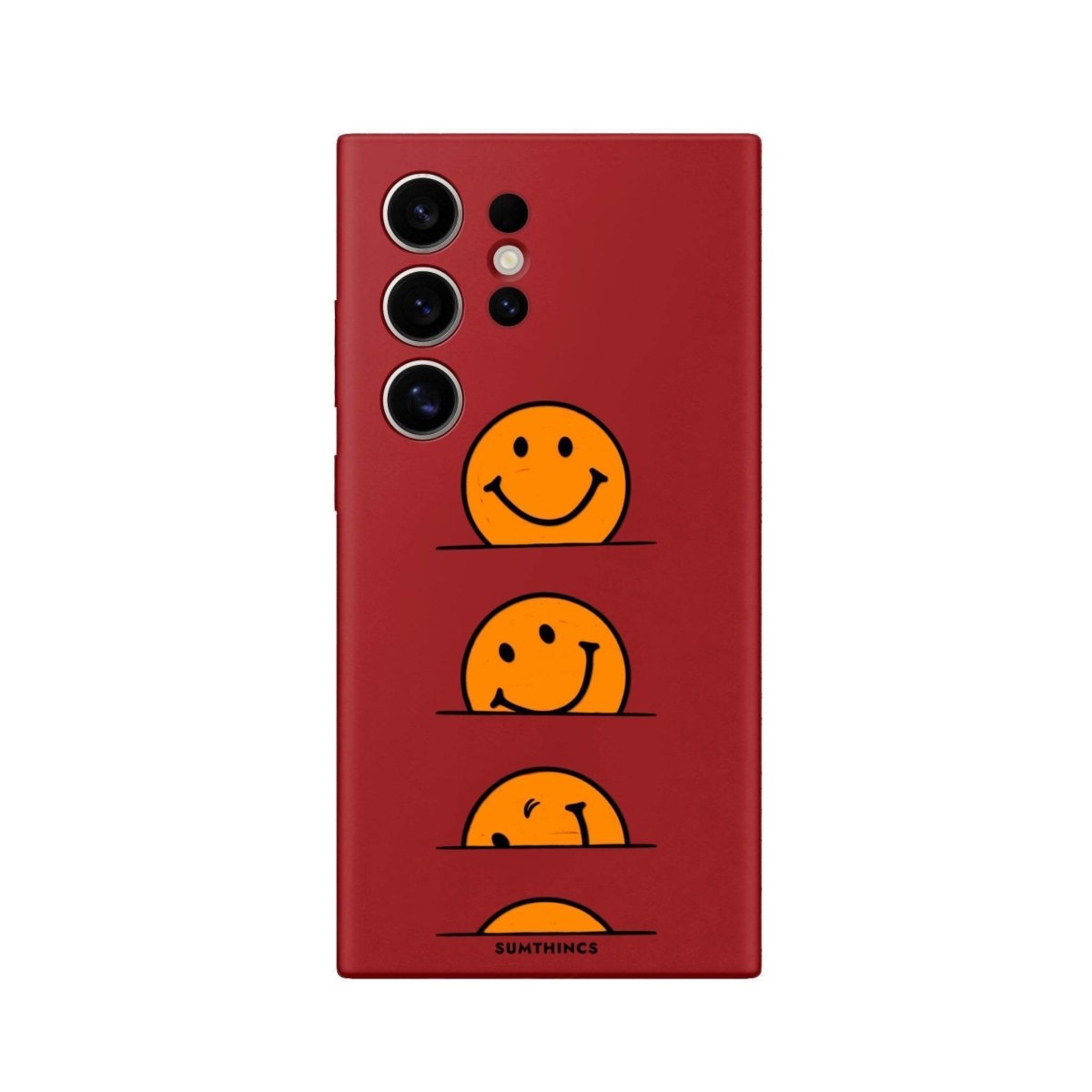 Samsung S25 Ultra See You Tomorrow Premium Telefon Kılıfı Kırmızı - SUMTHINCS