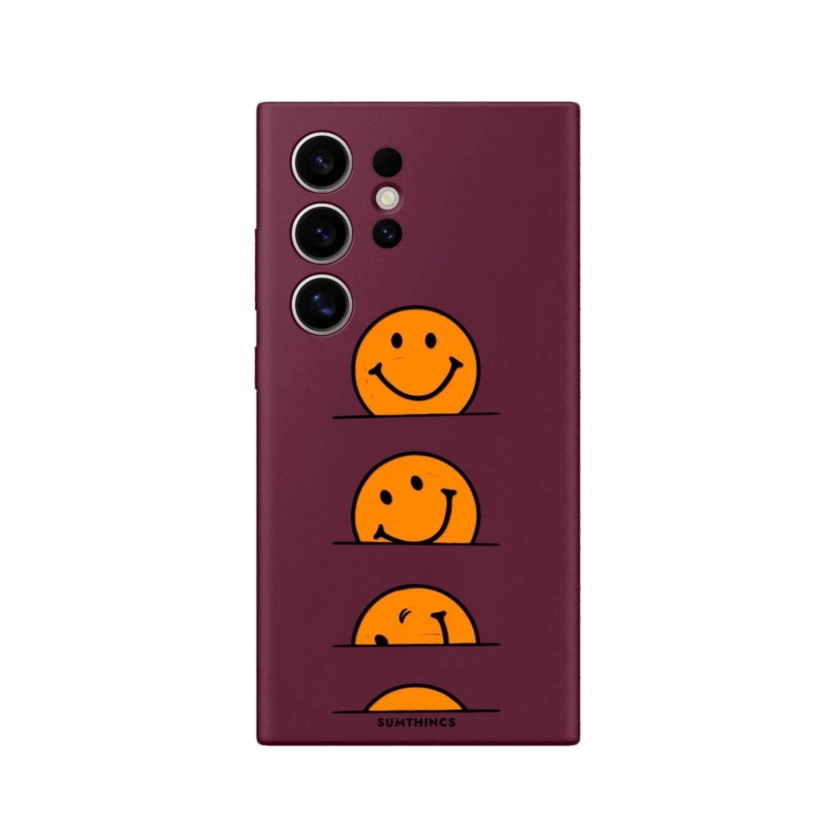 Samsung S25 Ultra See You Tomorrow Premium Telefon Kılıfı Bordo - SUMTHINCS