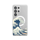 Samsung S25 Ultra Waves Clear Magsafe Şeffaf Telefon Kılıfı - SUMTHINCS