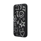 Samsung Silver Doodles Premium Telefon Kılıfı Gri - Sumthincs