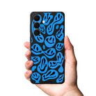 Samsung Smiley Premium Telefon Kılıfı Gri - Sumthincs