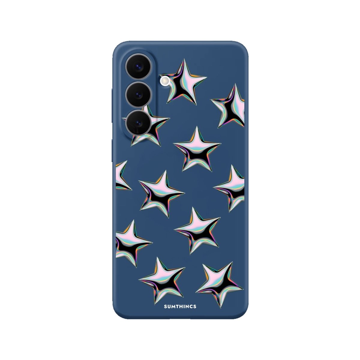 Samsung Stars Premium Telefon Kılıfı Pasifik Mavi - Sumthincs