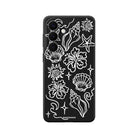 Samsung Summer Sketch Premium Telefon Kılıfı Siyah - Sumthincs
