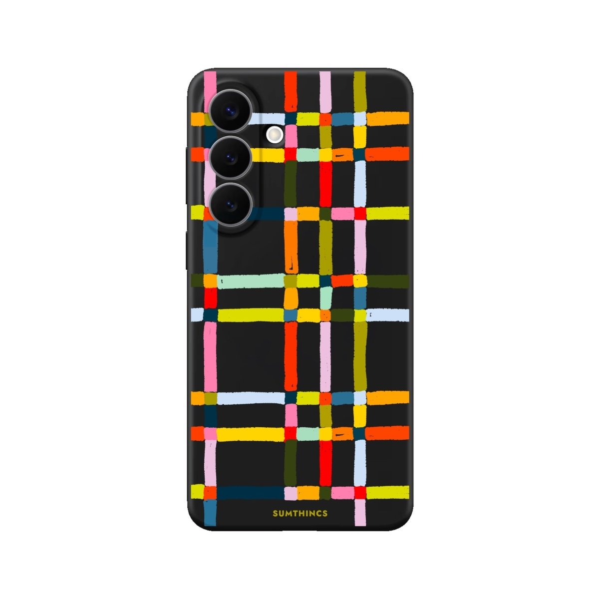Samsung Sunny Stripes Premium Telefon Kılıfı Siyah - Sumthincs