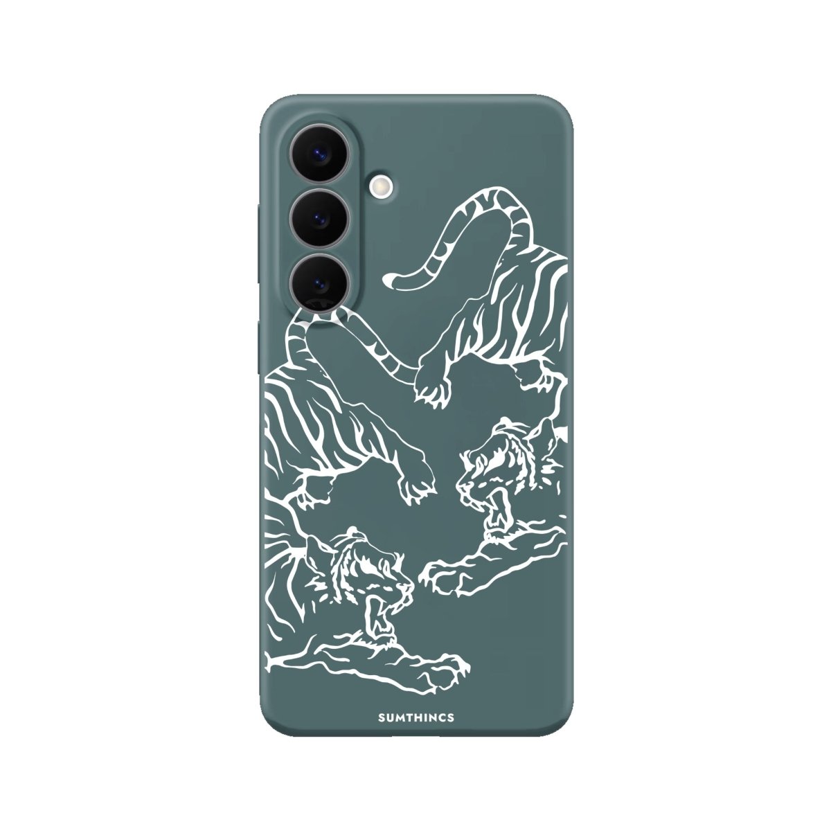 Samsung Tigers Premium Telefon Kılıfı Kaktüs Yeşili - Sumthincs