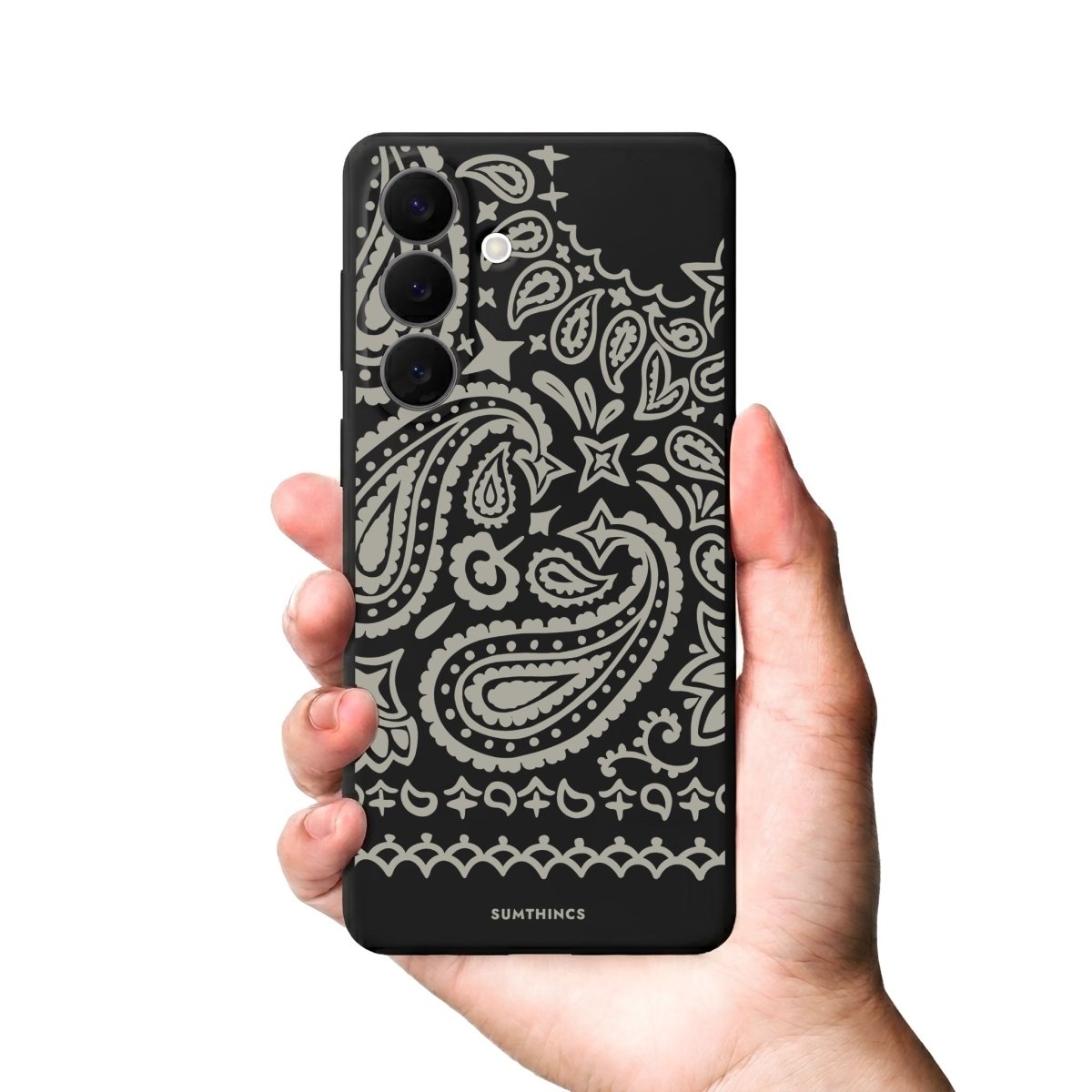 Samsung Urban Bandana Premium Telefon Kılıfı Gri - Sumthincs