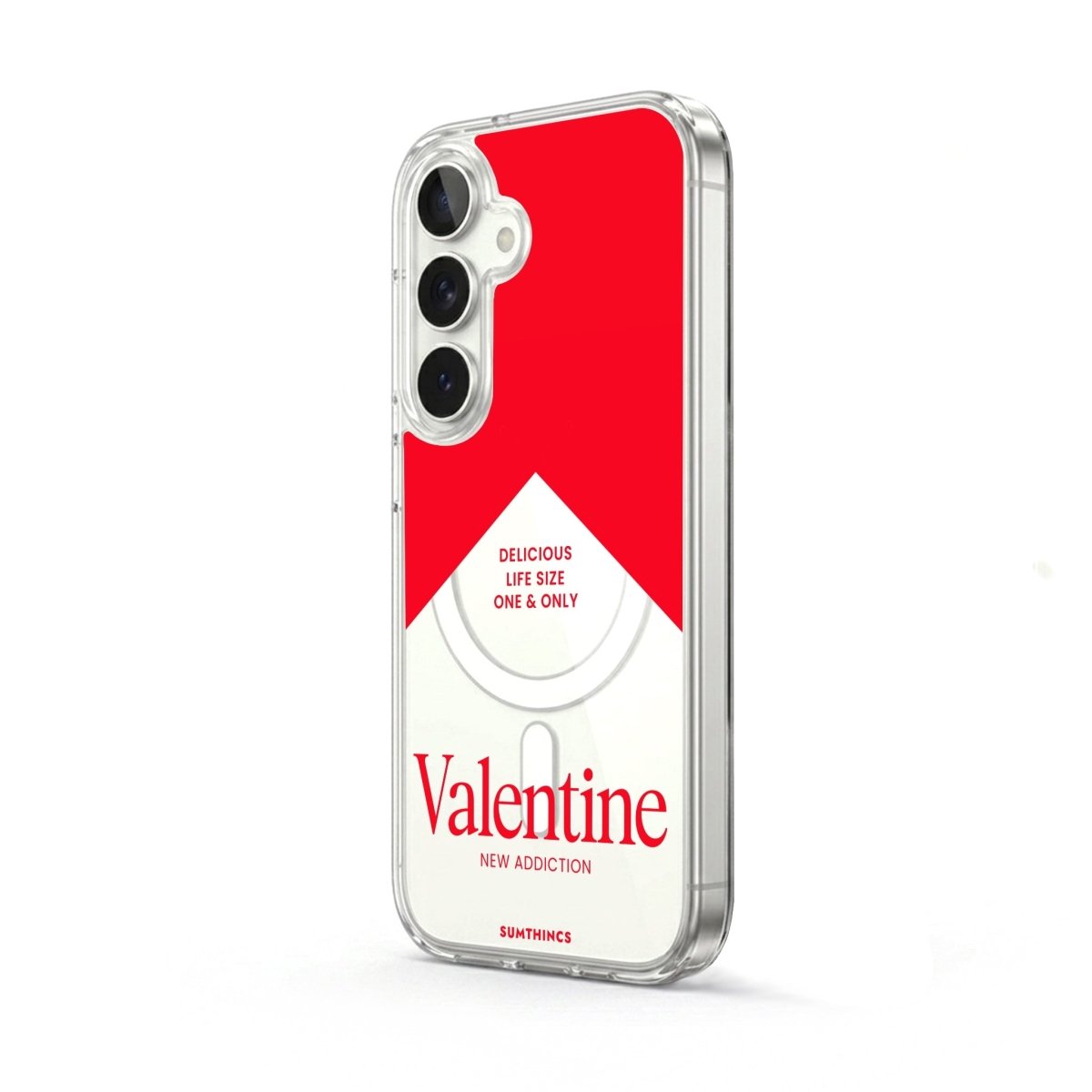 Samsung Valentine Clear Magsafe Telefon Kılıfı - Sumthincs