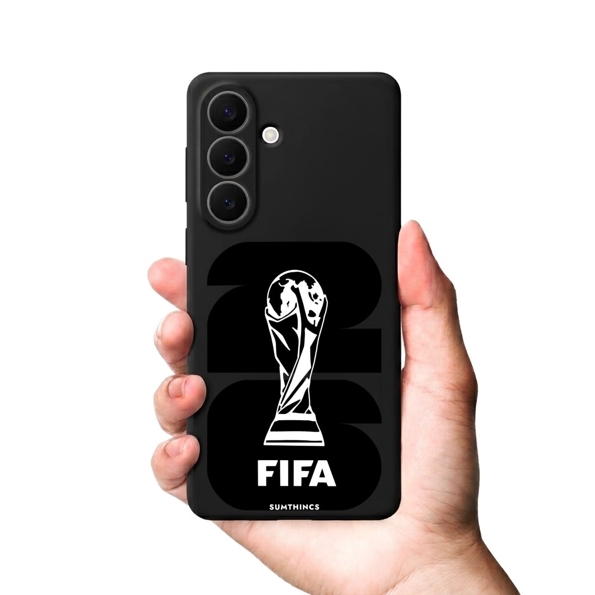 Samsung World Cup 26 Premium Telefon Kılıfı Gri - Sumthincs
