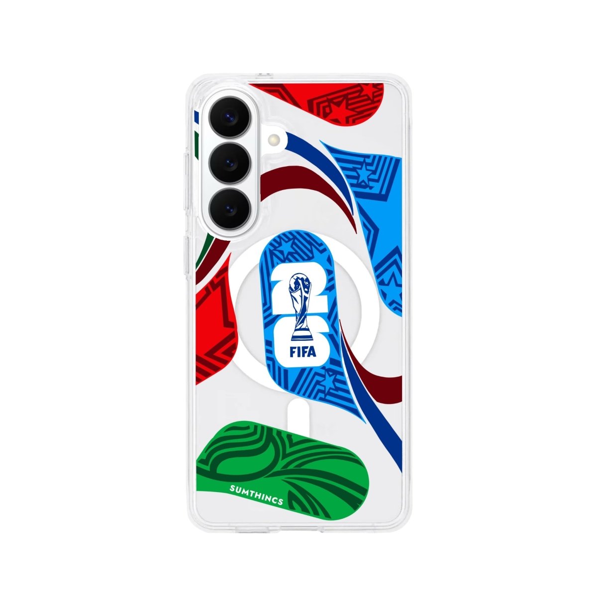 Samsung World Cup Ball Clear Magsafe Telefon Kılıfı - Sumthincs