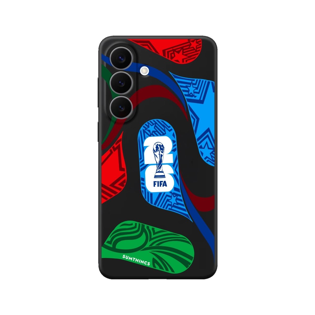 Samsung World Cup Ball Premium Telefon Kılıfı Siyah - Sumthincs
