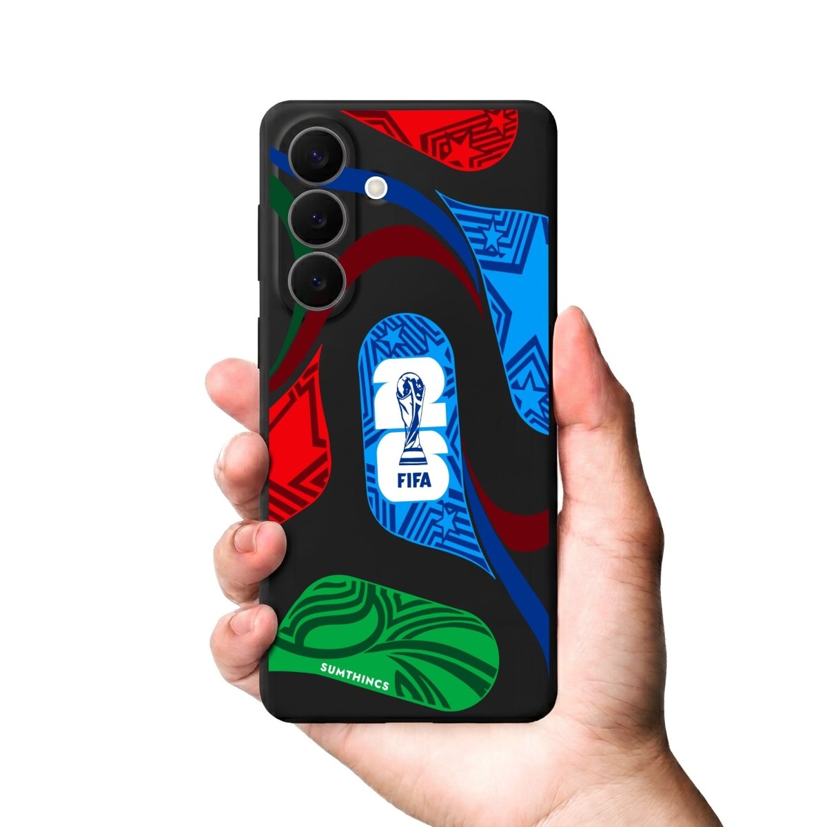 Samsung World Cup Ball Premium Telefon Kılıfı Gri - Sumthincs