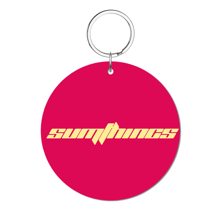 Sandro Glossy Yuvarlak Kişiye Özel Anahtarlık - SUMTHINCS