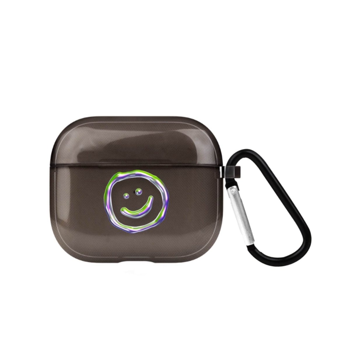 Silver Doodles AirPods 3 Şeffaf Silikon Kılıf Siyah - SUMTHINCS