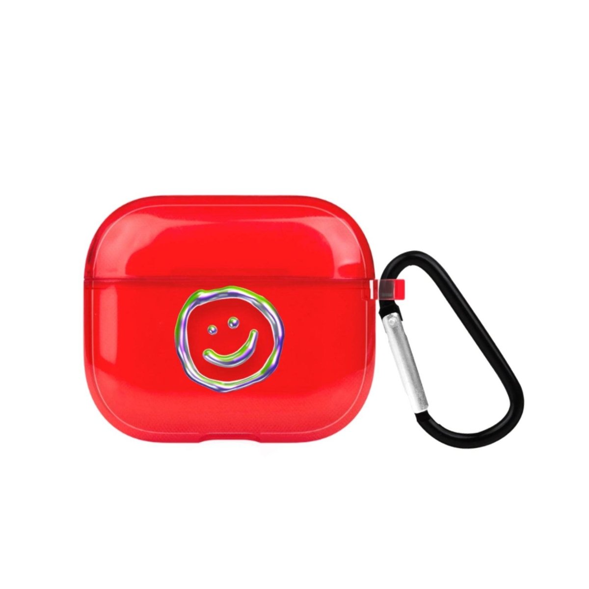 Silver Doodles AirPods 3 Şeffaf Silikon Kılıf Kırmızı - SUMTHINCS