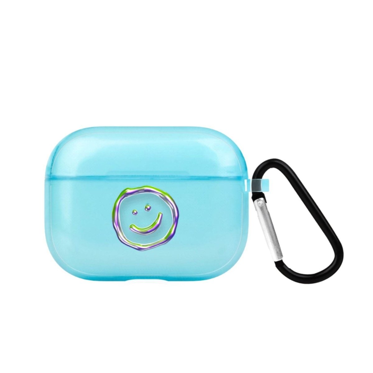 Silver Doodles AirPods Pro Şeffaf Silikon Kılıf Mavi - SUMTHINCS