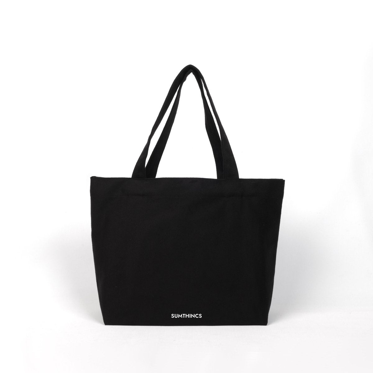 Siyah Large Tote Çanta - SUMTHINCS