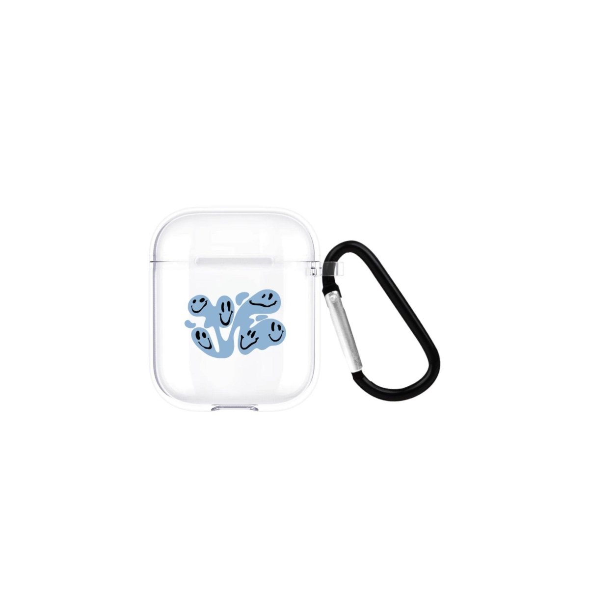 Smiley AirPods Şeffaf Silikon Kılıf - SUMTHINCS