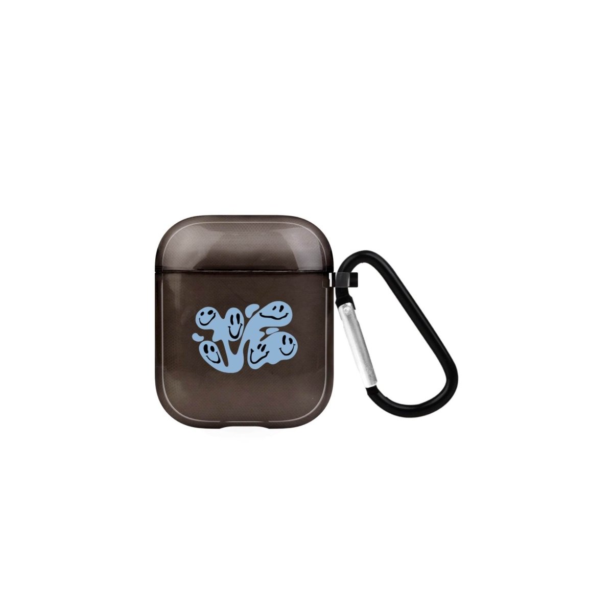 Smiley AirPods Şeffaf Silikon Kılıf - SUMTHINCS