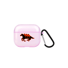 Somewhere AirPods 3 Şeffaf Silikon Kılıf Lila - SUMTHINCS