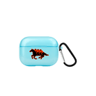 Somewhere AirPods Pro 2 Şeffaf Silikon Kılıf Mavi - SUMTHINCS