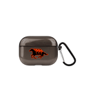 Somewhere AirPods Pro Şeffaf Silikon Kılıf Siyah - SUMTHINCS