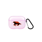 Somewhere AirPods Pro Şeffaf Silikon Kılıf Lila - SUMTHINCS