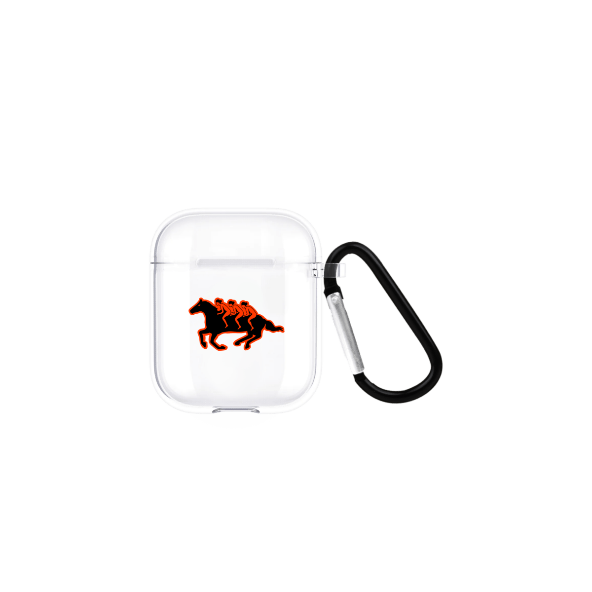 Somewhere AirPods Şeffaf Silikon Kılıf Beyaz Şeffaf - SUMTHINCS