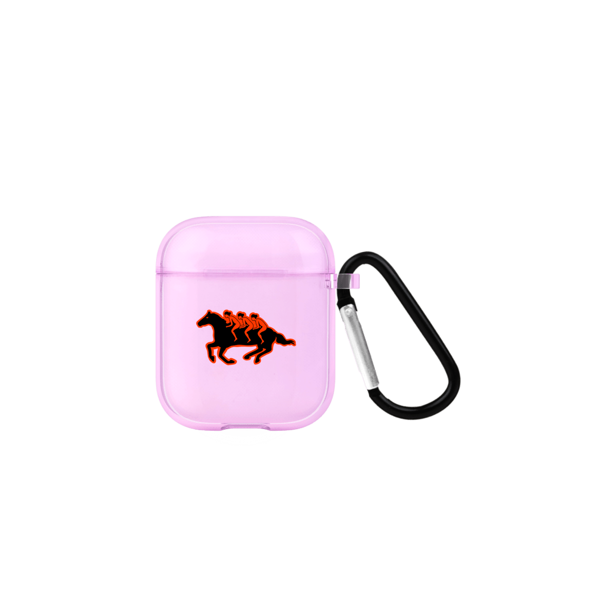 Somewhere AirPods Şeffaf Silikon Kılıf Lila - SUMTHINCS