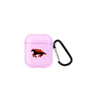 Somewhere AirPods Şeffaf Silikon Kılıf Lila - SUMTHINCS