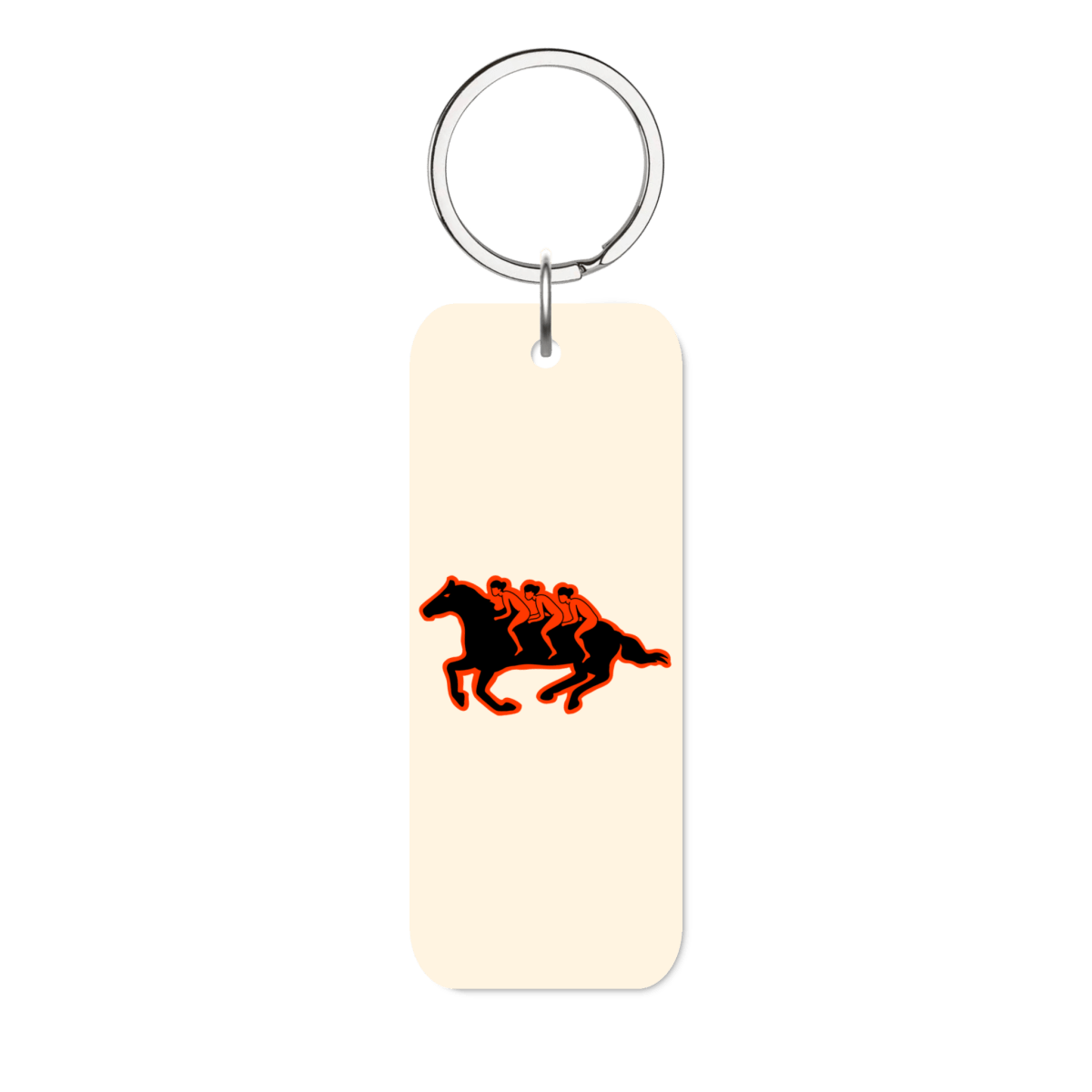 Somewhere Glossy Dikdörtgen Anahtarlık - SUMTHINCS