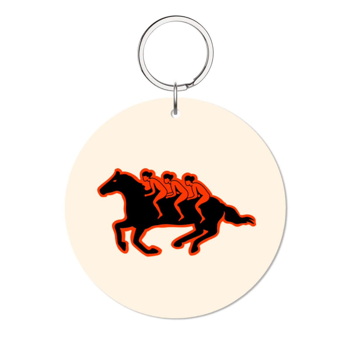 Somewhere Glossy Yuvarlak Anahtarlık - SUMTHINCS