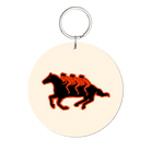 Somewhere Glossy Yuvarlak Anahtarlık - SUMTHINCS