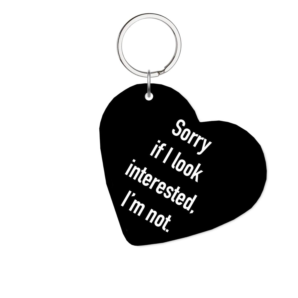 Sorry Glossy Kalp Anahtarlık - SUMTHINCS